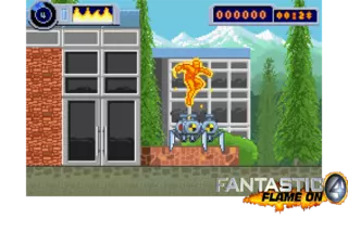 Image n° 1 - screenshots  : Les 4 Fantastiques - Flame On
